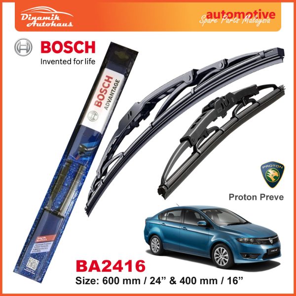 Bosch Wiper Blade BA2416 Proton Preve