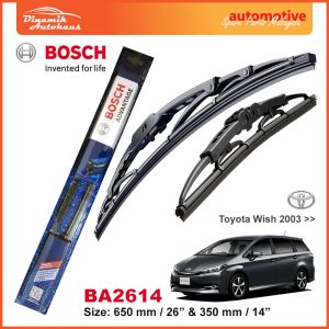 Bosch Wiper Blade BA2614 Toyota Wish 2008