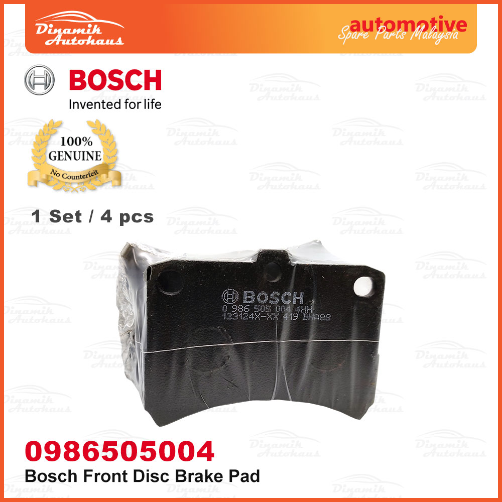 Perodua Kenari Kelisa Car Front Wheel Bosch Disc Brake Pad 05 | Automotive Spare Parts Malaysia
