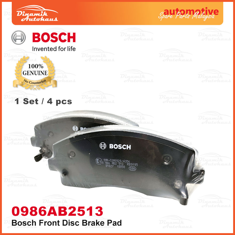 Proton Exora Turbo Bold Preve Suprima S Front Wheel Disc Brake Pad 03 | Automotive Spare Parts Malaysia