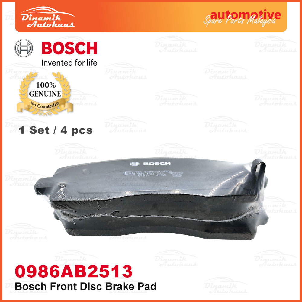 Proton Exora Turbo Bold Preve Suprima S Front Wheel Disc Brake Pad 05 | Automotive Spare Parts Malaysia