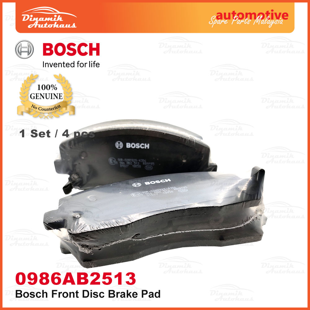 Proton Exora Turbo Bold Preve Suprima S Front Wheel Disc Brake Pad 06 | Automotive Spare Parts Malaysia