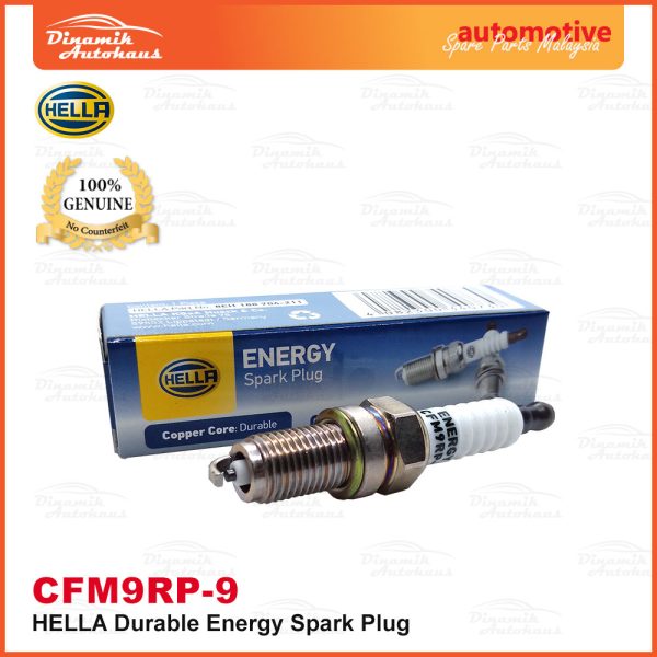 Perodua Myvi 1.3cc / 1.5cc Car Spark Plug Hella Energy Durable CFM9RP-9 (4pcs) - Image 4
