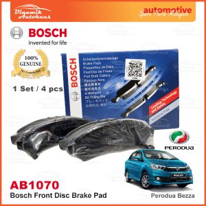Perodua Bezza Bosch Disc Front Brake Pad AB1070 1