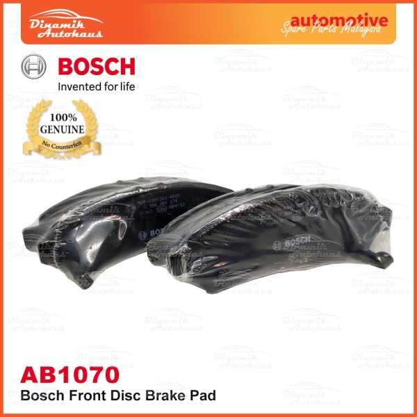 Perodua Axia Bosch Disc Front Brake Pad AB1070 02