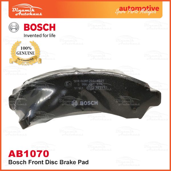 Perodua Axia Bosch Disc Front Brake Pad AB1070 03