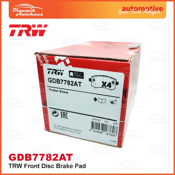 Proton Preve Suprima S Turbo CPE Exora CPS TRW Front Brake Pad 05