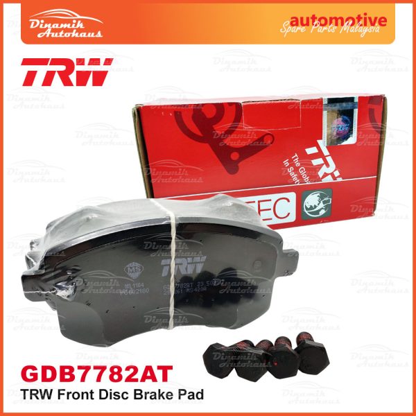 Proton Preve Suprima S Turbo CPE Exora CPS TRW Front Brake Pad 06
