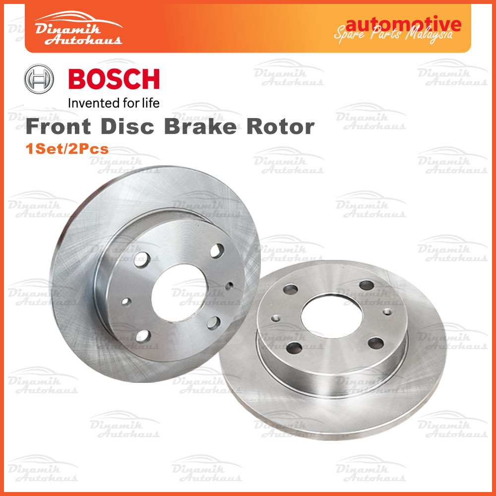 Perodua Myvi Lagi Best / Icon Year Model 2011 To 2017 Car Front Disc Brake Rotor (2 Pcs) Bosch Disc Rotor 0986AB9754 - Image 3