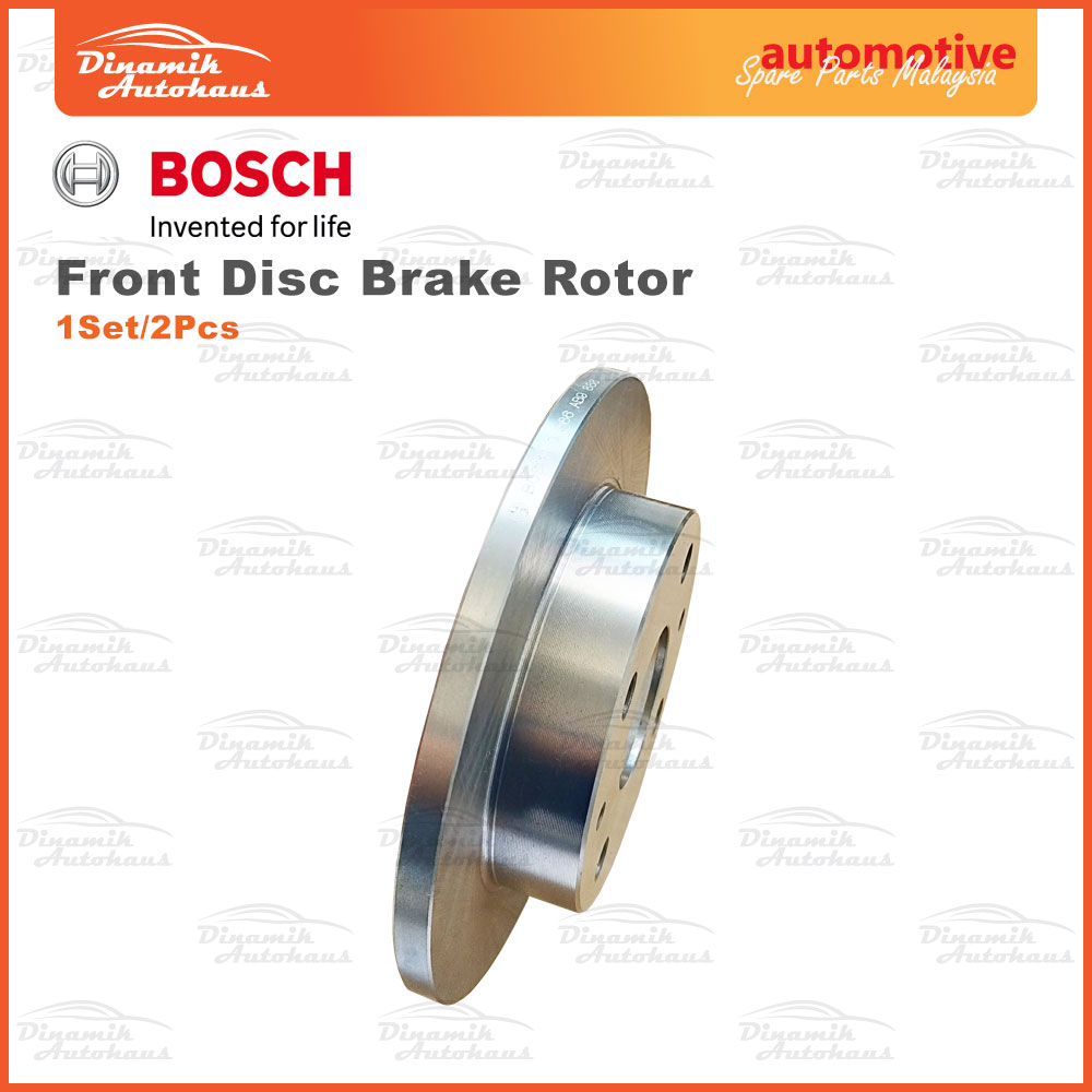 Perodua Myvi Lagi Best / Icon Year Model 2011 To 2017 Car Front Disc Brake Rotor (2 Pcs) Bosch Disc Rotor 0986AB9754 - Image 5