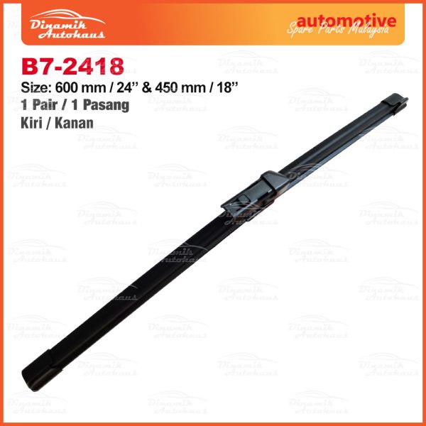 Mazda CX5 / CX-5 KF Model Car Year 2017 To Present Front Windshield Wiper Size 24" & 18" Inch (1 Pair) B7-2418 Wiper - Image 3