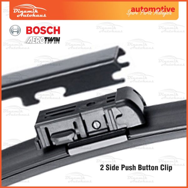 Proton X70 SUV Car Windshield Front Wiper Size 24" & 17" Inch (1 Pair) Bosch AeroTwin Wiper A853S - Image 7