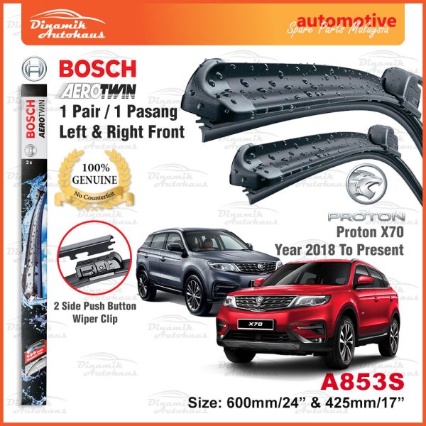 Proton X70 Windshield Wiper Bosch Aerotwin Wiper