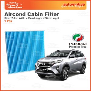 Perodua Aruz Aircond Cabin Air Filter