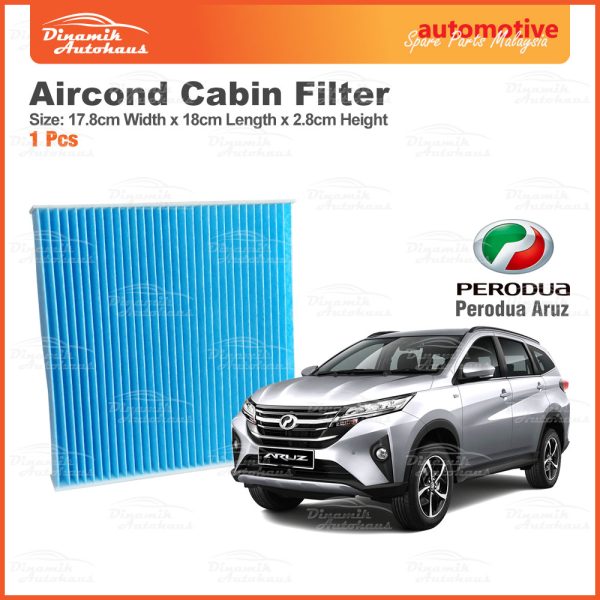 Perodua Aruz Aircond Cabin Air Filter