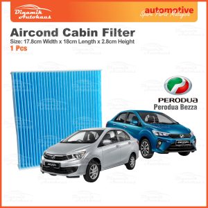 Perodua Bezza Aircond Cabin Air Filter