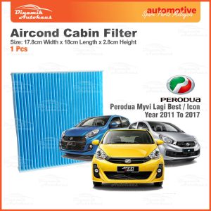 Perodua Myvi Lagi Best Myvi Icon Aircond Cabin Air Filter