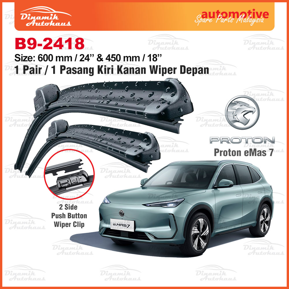 Proton eMas7 Front Wiper B9-2418 01