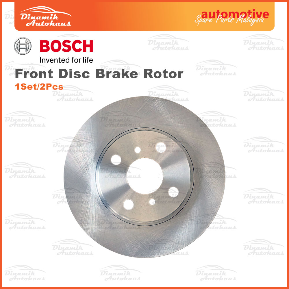 Perodua Bezza Year Model 2016 To Present Car Front Disc Brake Rotor (2 Pcs) Bosch Disc Rotor AB9754 - Image 4