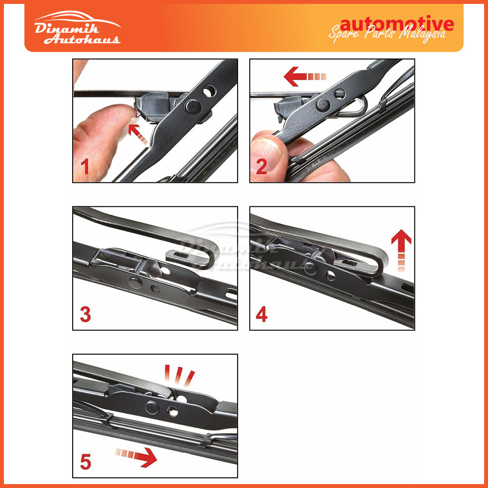 Mitsubishi Triton Year 2006 To 2019 Car Windshield Front Wiper Size 21 & 19 (1 Pair) Bosch Advantage Wiper BA2119 - Image 7