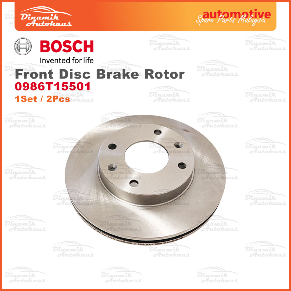 Proton Persona Iriz Saga Facelift VVT Front Disc Brake Rotor Bosch Disc Rotor T15501 05