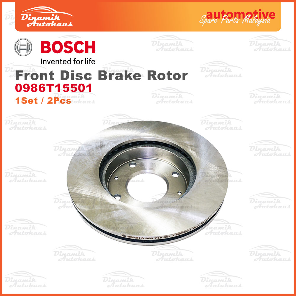 Proton Persona Iriz Saga Facelift VVT Front Disc Brake Rotor Bosch Disc Rotor T15501 06