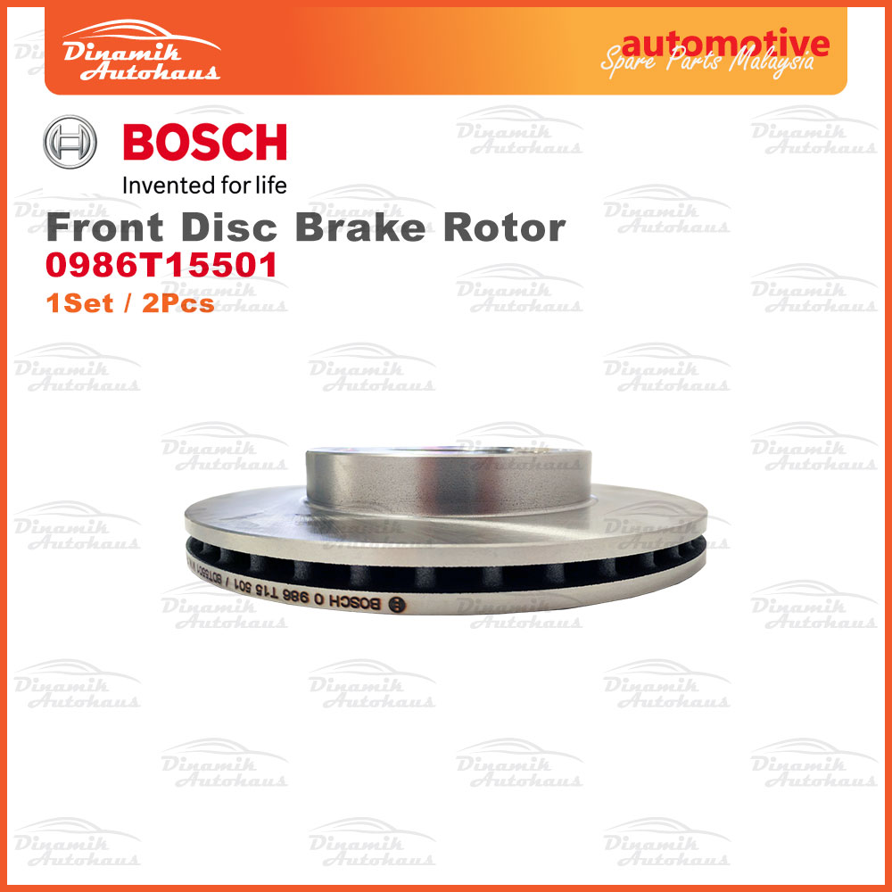 Proton Persona Iriz Saga Facelift VVT Front Disc Brake Rotor Bosch Disc Rotor T15501 08