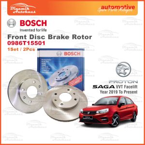 Proton Saga VVT Facelift Front Disc Brake Rotor Bosch T15501